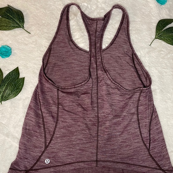 Lululemon Maroon Racerback Tank - Picture 3 of 3